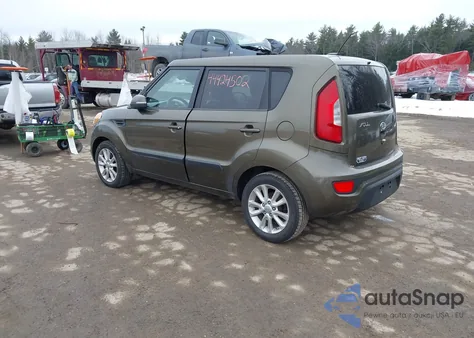 2012 Kia Soul + from USA, damaged, VIN KNDJT2A60C7366837